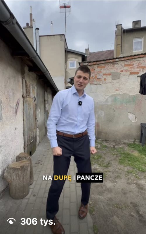 Nagranie — 306 tys. wyświetleń